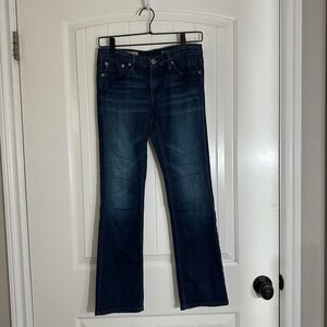 AG Adriano Goldschmied The Ballad Slim Low Rise Bootcut Y2k Style Jeans Size 26R